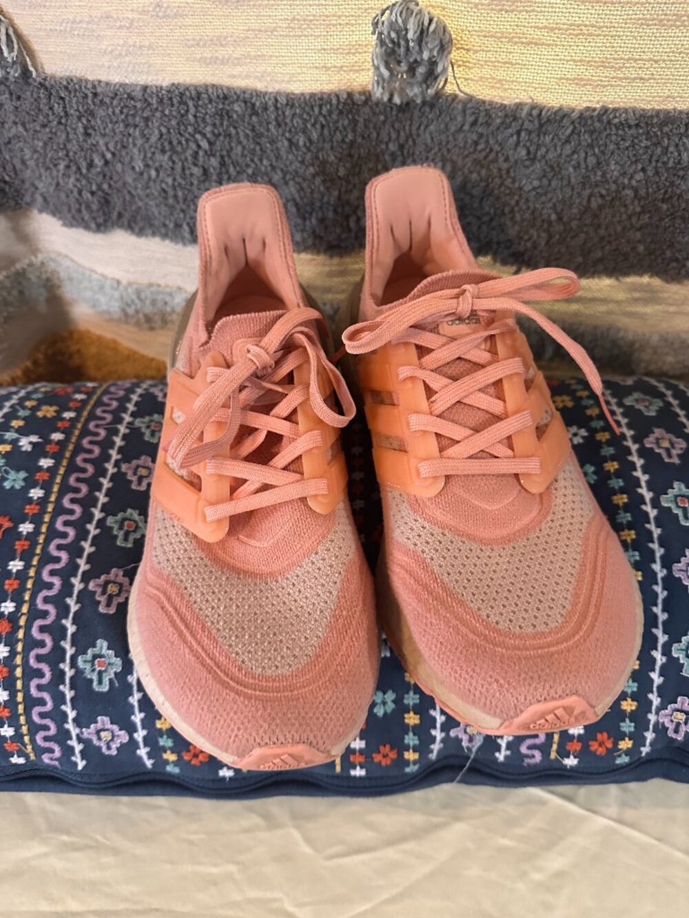 adidas Women's Ultraboost 21 Running Shoe - ambient blush - 7.5/39.5